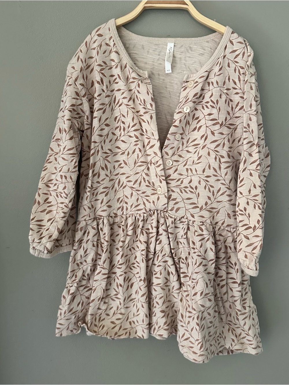 Rylee + Cru Vines Button-Up Dress